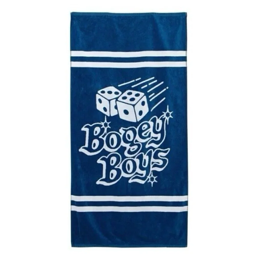Bogey Boys Macklemore Vegas Pool Towel Blue Dice Beach Golf Hypebeast 58x30